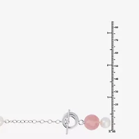 Limited Quantities! Womens White Sterling Silver Strand Necklace