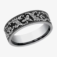 Mens 7MM Tungsten Wedding Band