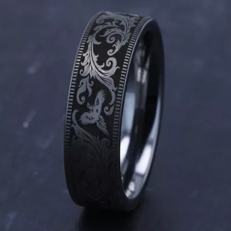 Mens 7MM Tungsten Wedding Band