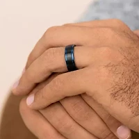 Mens 7MM Cobalt Wedding Band