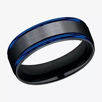 Mens 7MM Cobalt Wedding Band