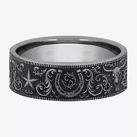 Mens 7MM Tungsten Wedding Band