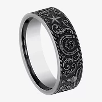 Mens 7MM Tungsten Wedding Band