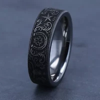 Mens 7MM Tungsten Wedding Band