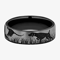 Mens 6.5MM Titanium Wedding Band