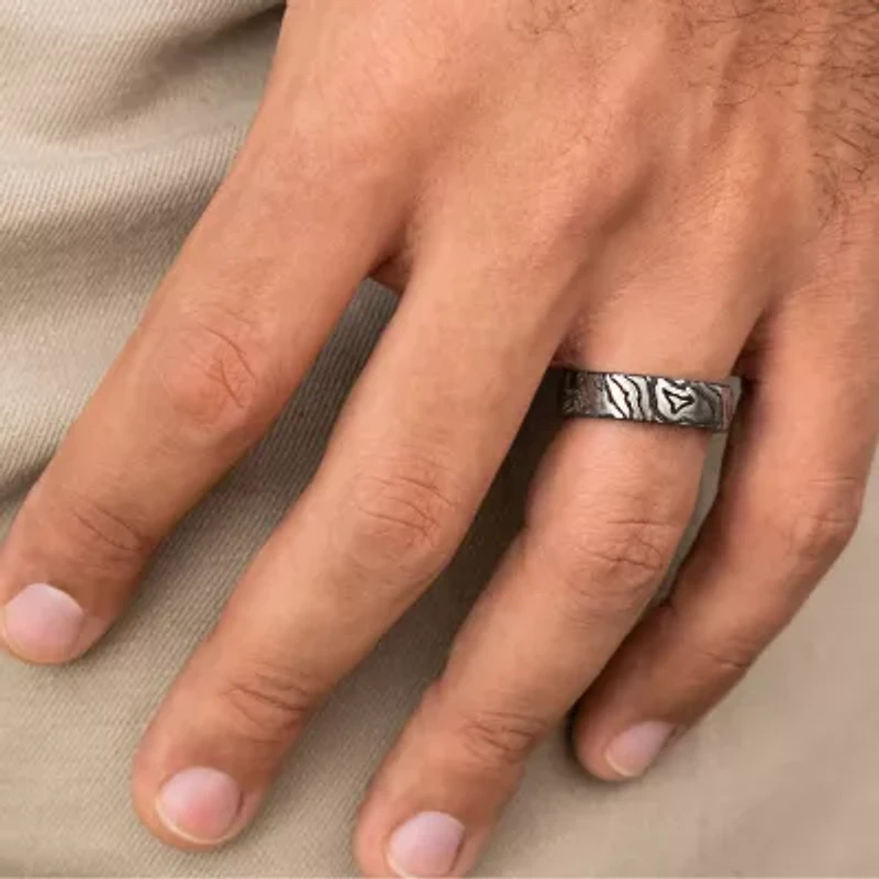 Mens 6.5MM Titanium Wedding Band