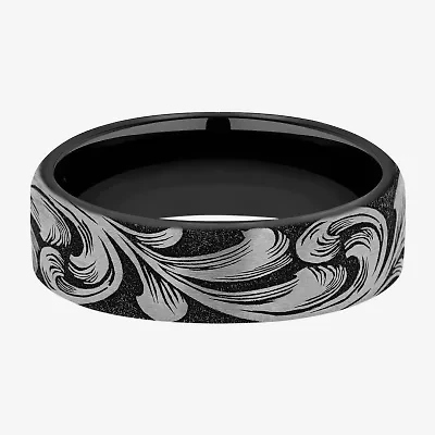 Mens 6.5MM Titanium Wedding Band