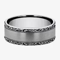 Mens 8MM Tungsten Wedding Band