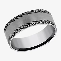 Mens 8MM Tungsten Wedding Band