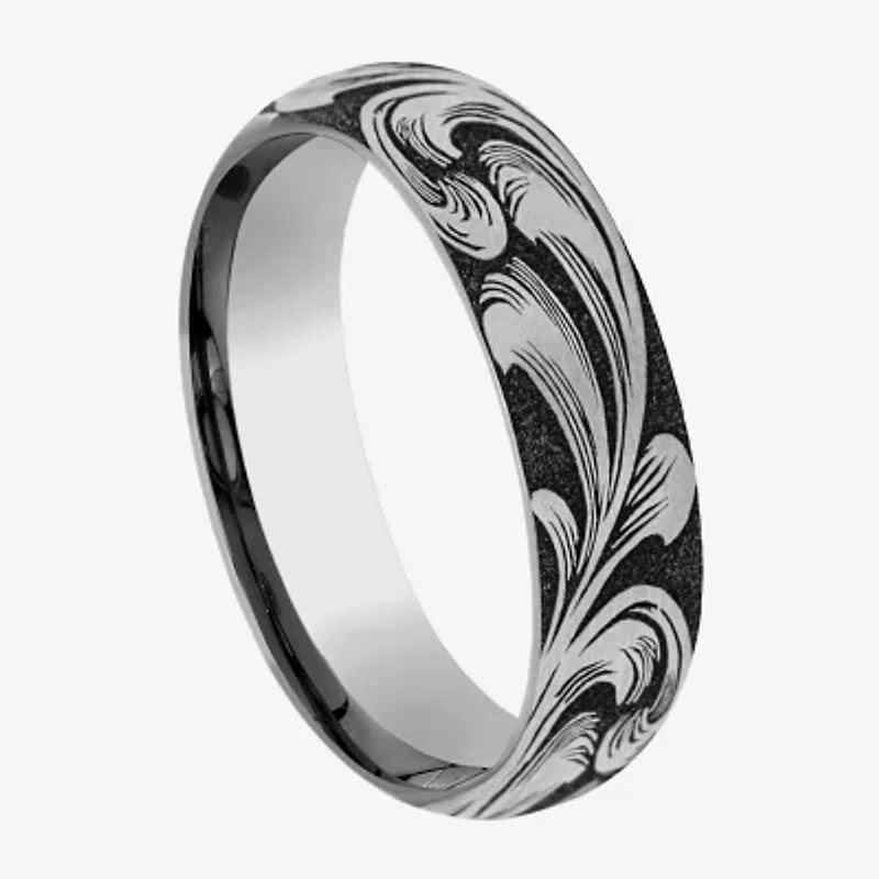 Mens 6MM Tungsten Wedding Band