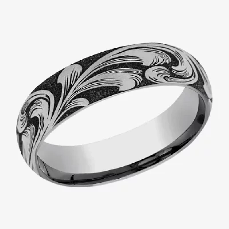Mens 6MM Tungsten Wedding Band