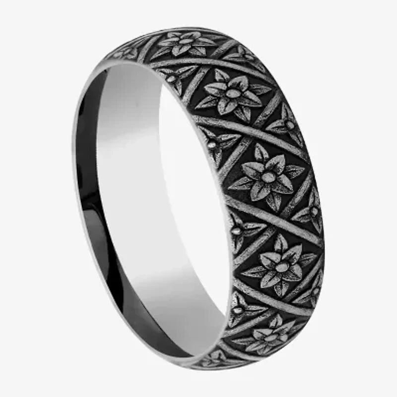 Mens 8MM Tungsten Wedding Band