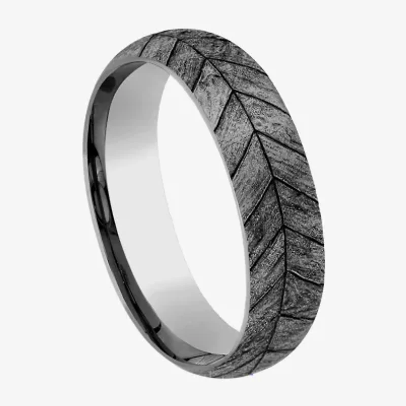 Mens 6MM Tungsten Wedding Band