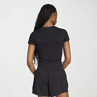 adidas Womens Crew Neck Short Sleeve T-Shirt