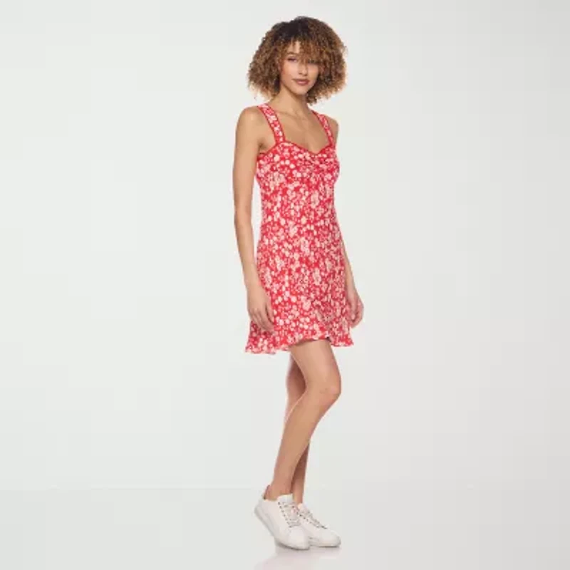 belle vie Womens Sleeveless Shift Dress
