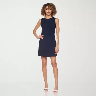 belle vie Womens Sleeveless Wrap Dress