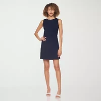 belle vie Womens Sleeveless Wrap Dress