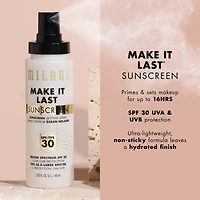 MILANI Make It Last Sunscreen - Sunscreen Setting Spray SPF 30