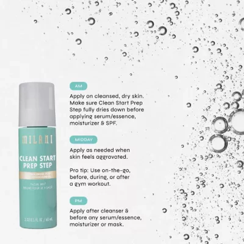 MILANI Clean Start Prep Step Facial Mist