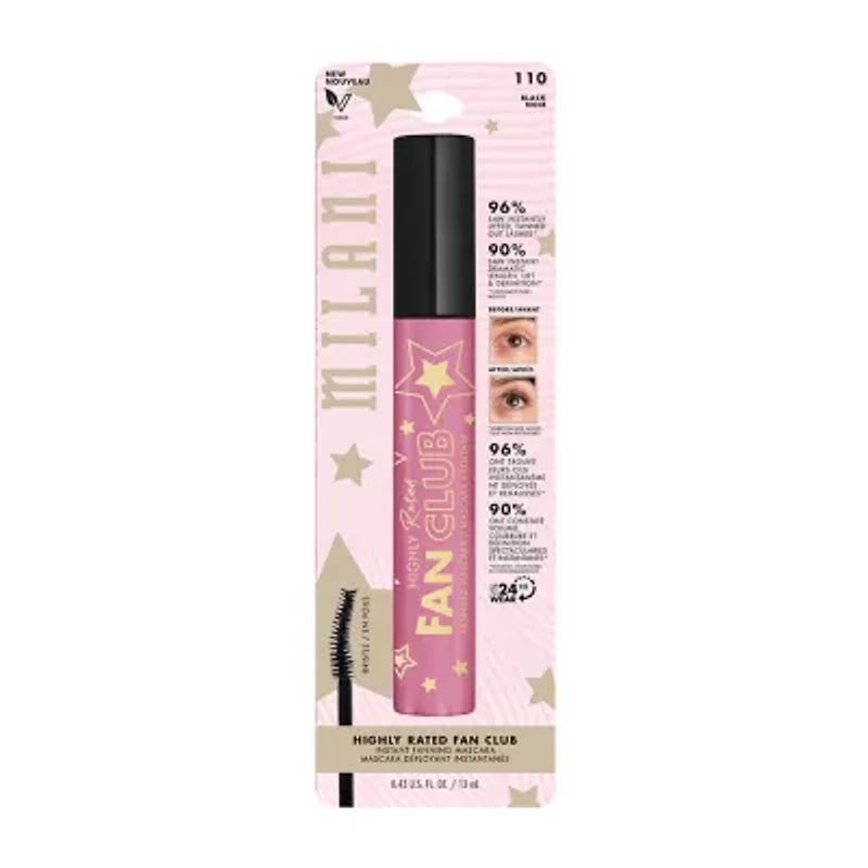 MILANI Highly Rated Fan Club Fanning Mascara