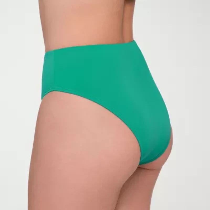 S3 Swim Womens Moderate Coverage High Waist Bikini Swimsuit Bottom