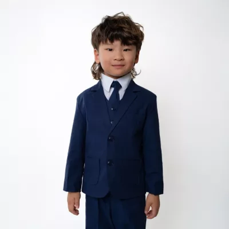 Suit the BOYZ Linen Blend Toddler Boys 5-pc. Set