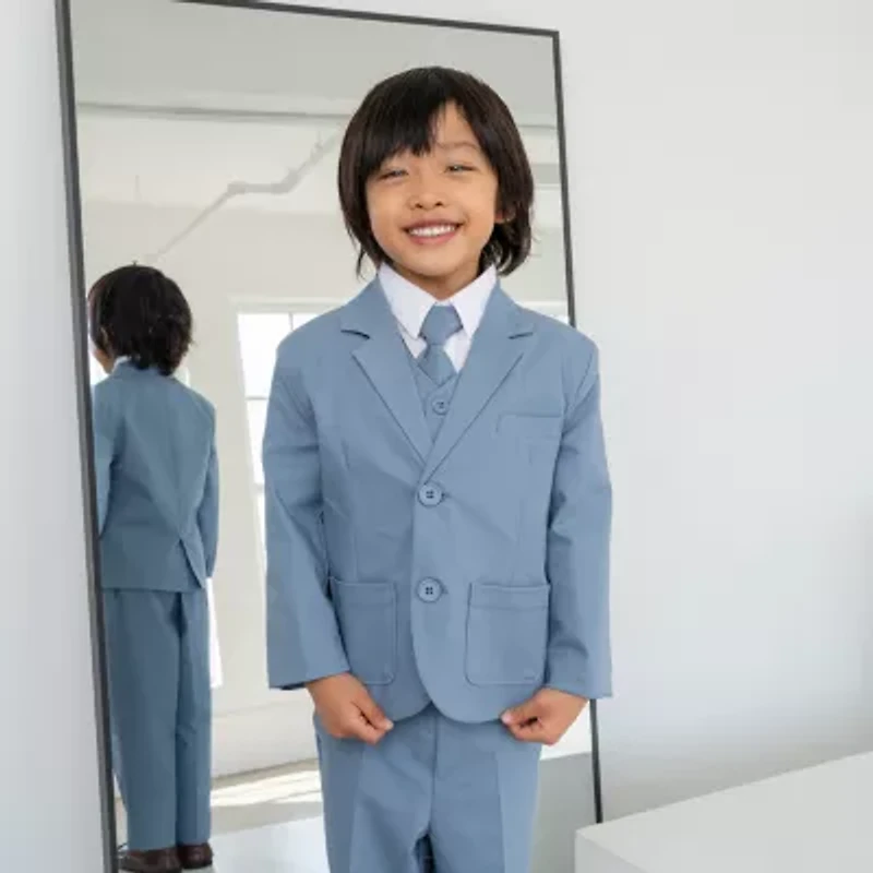 Suit the BOYZ Linen Blend Toddler Boys 5-pc. Set