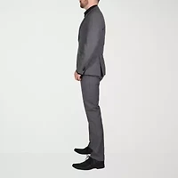 The Savile Row Co Knit Mens 2-pc. Suit Set