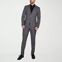 The Savile Row Co Knit Mens 2-pc. Suit Set