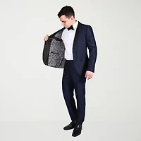 The Savile Row Co Diamond Weave Mens 2-pc. Tuxedo