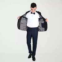 The Savile Row Co Diamond Weave Mens 2-pc. Tuxedo