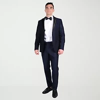 The Savile Row Co Diamond Weave Mens 2-pc. Tuxedo