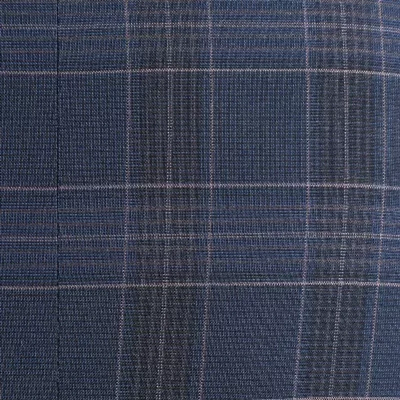 The Savile Row Co Pattern Mens Plaid 2-pc. Suit Set