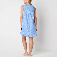 Adonna Womens Round Neck Nightgown