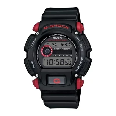 Casio® G-Shock Mens Black Resin Strap Sport Watch DW9052-1C4CR