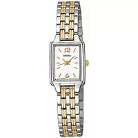 Seiko® Womens Two Tone Quartz Dress Watch SXGL59