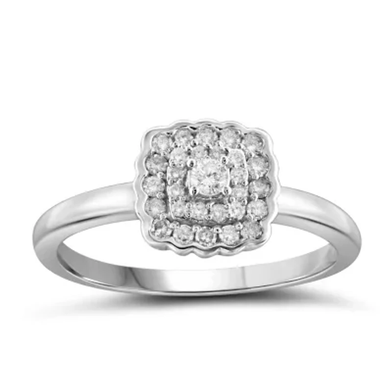 1/4 CT. T.W. Diamond 10K White Gold Ring