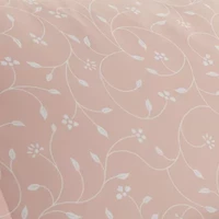 Casual Comfort Premium Ultra Soft Pink Buds Duvet Cover Set