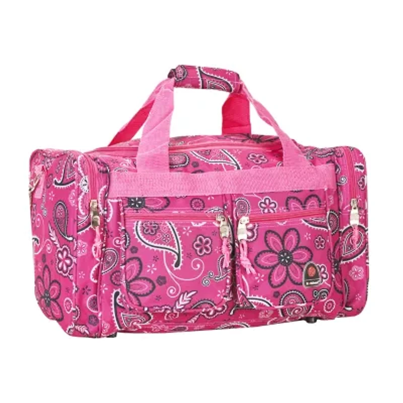 Rockland Freestyle 19"  Bandana Print Duffel Bag