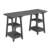 Designs 2 Go Double Trestle Desk