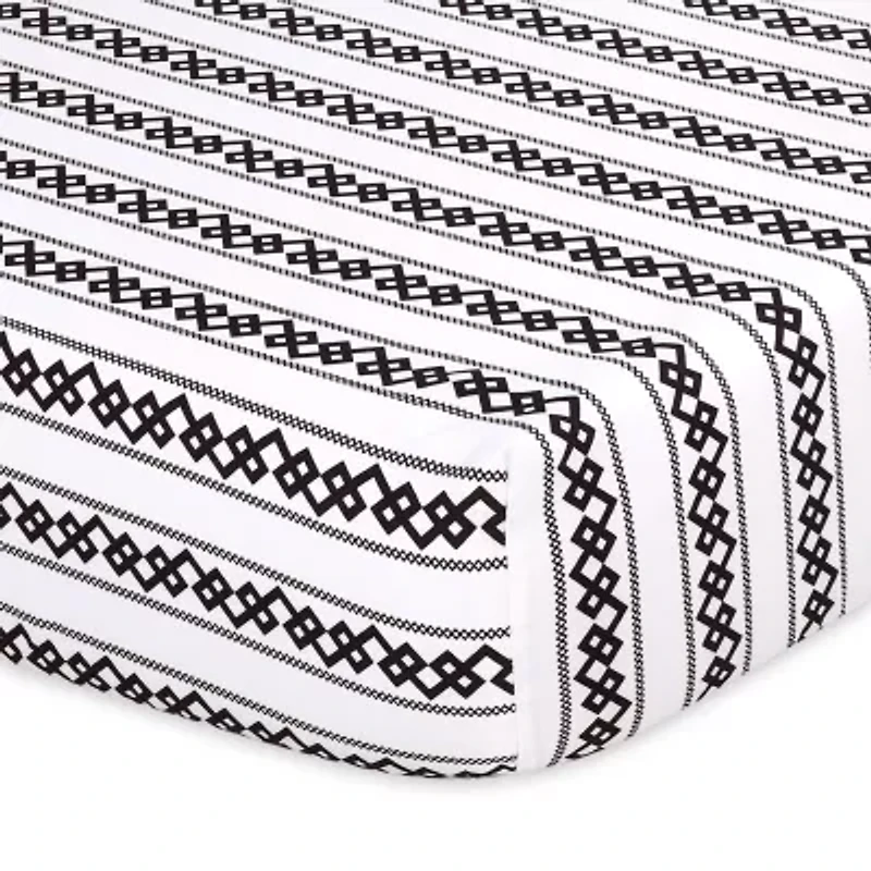 The Peanutshell Botanical 2-pc. Crib Sheet