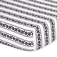 The Peanutshell Botanical 2-pc. Crib Sheet