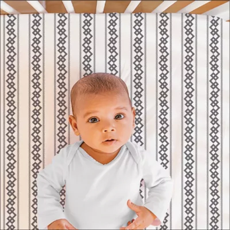 The Peanutshell Botanical 2-pc. Crib Sheet