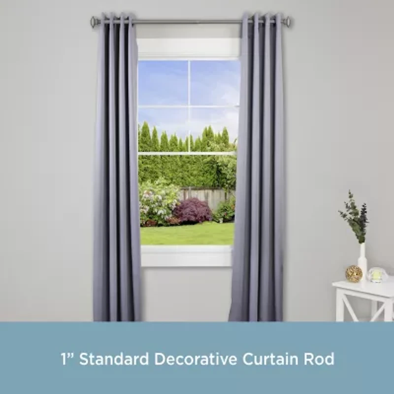 Kenney Jamestown 1 IN Adjustable Curtain Rod