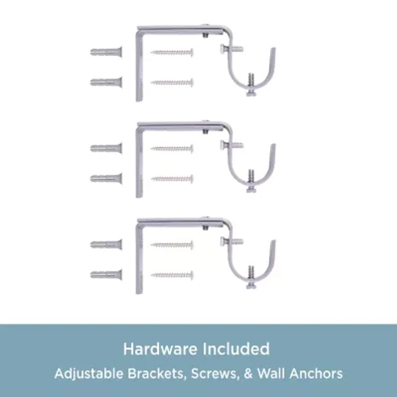 Kenney Jamestown 1 IN Adjustable Curtain Rod