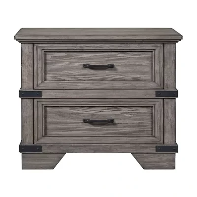 Central Park 2-Drawer Nightstand