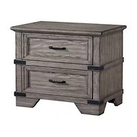Central Park 2-Drawer Nightstand