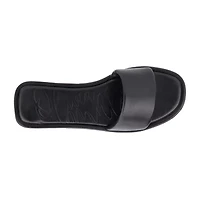 Olivia Miller Womens Power Play Slide Sandals