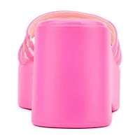 Olivia Miller Womens Dreamer Wedge Sandals