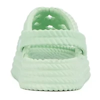 Olivia Miller Womens Jazzy Slingback Strap Flat Sandals